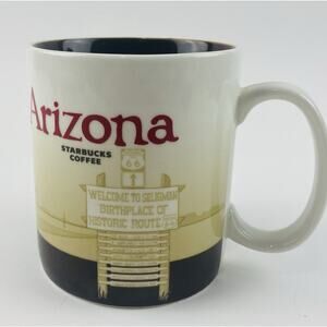 Starbucks Arizona Collector Series Mug 16oz 2009 Retired Route 66 Grand Canyon